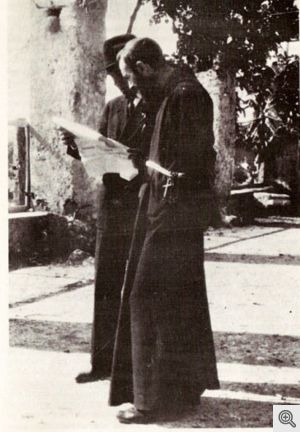 Emanuele Brunatto con Padre Pio